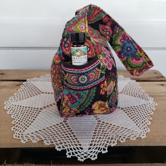 x2🌺HP!🌺 Vera Bradley "Symphony in Hue" Holly Hobbie HandBag ♥️ - Picture 5 of 14